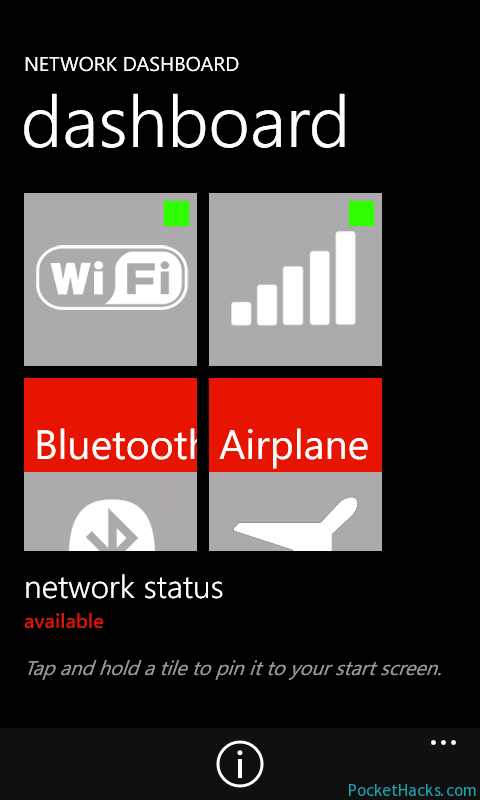 network-shortcuts-windows-phone-7