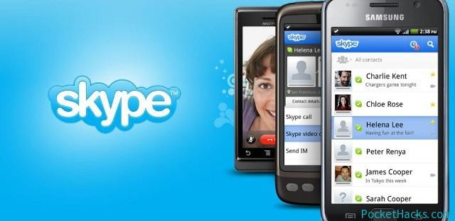 Skype 2.5 for Android
