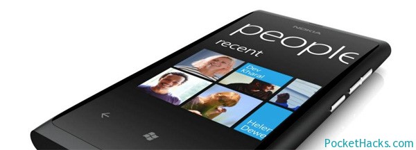 Nokia Lumia smartphone with Windows Phone OS and NFC