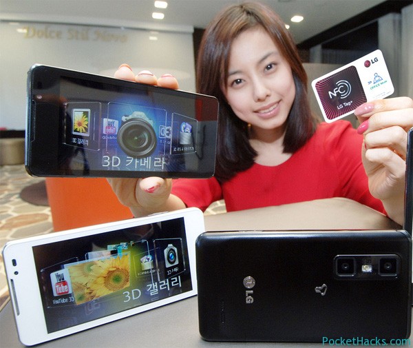 LG Optimus 3D Max smartphone
