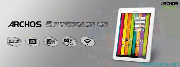 ARCHOS 97 Titanium HD - Android 4.1 Jelly Bean Powered Tablet