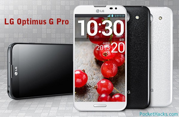 LG Optimus G Pro Confirmed With 5.5-inch Full HD Screen