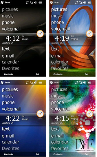 You are currently viewing Windows Mobile 6.5 themes screenshot