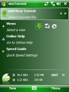 Read more about the article wmTorrent – Windows Mobile torrent client