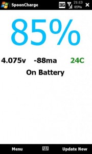 Read more about the article SpoonCharge – fullscreen battery monitor