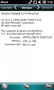 Read more about the article WM6.5.1 Build 23506 custom ROM for Acer BE touch E101