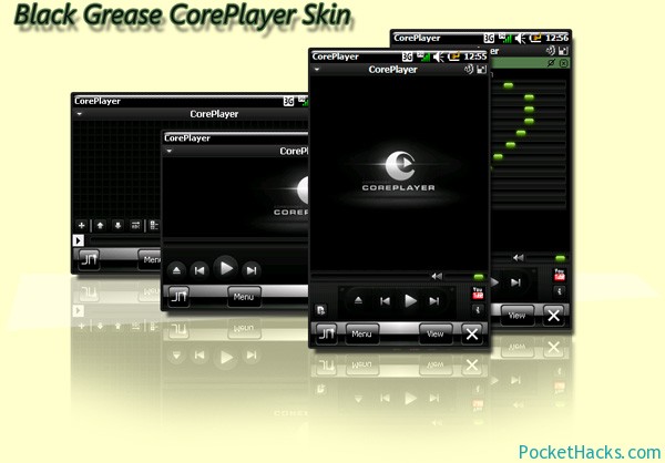 Read more about the article Black Grease Skin for CorePlayer [Windows Mobile]