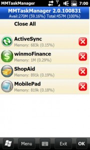 Read more about the article MMTaskManager 2.0 – full task manager for WM6.5