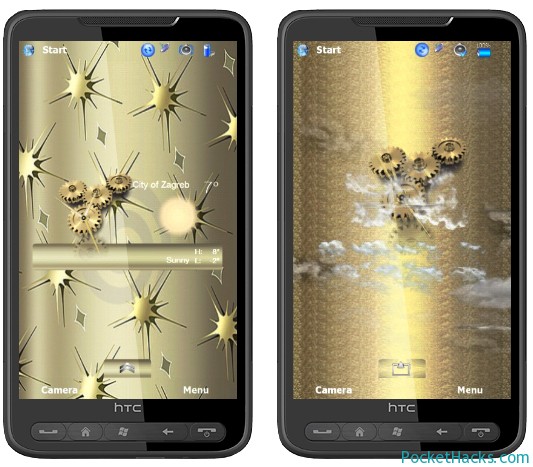 You are currently viewing Art Deco Gold SE Sense 2.5 theme for HTC HD2
