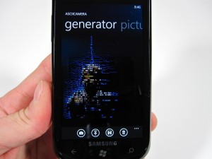 Read more about the article AsciiCamera app for Windows Phone 7