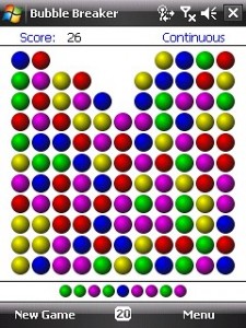 Read more about the article Bubble Breaker and Solitaire – Windows Mobile game classics