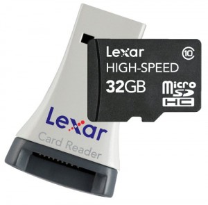 Read more about the article Lexar 32GB Class 10 microSDHC card