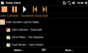 Read more about the article Foobar2000 remote control for Windows Mobile