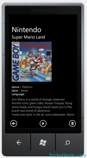 Read more about the article The first GameBoy emulator for Windows Phone 7