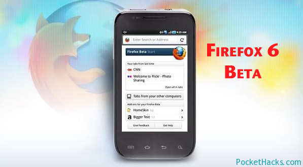 Read more about the article Firefox 6 for Android – works well with tablets