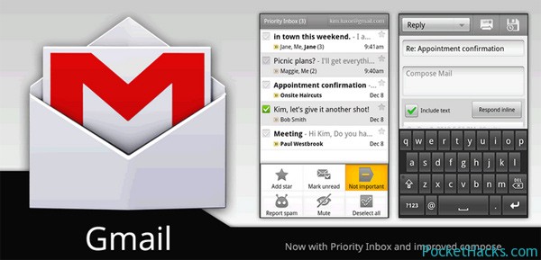 Read more about the article Gmail 2.3.5 for Android