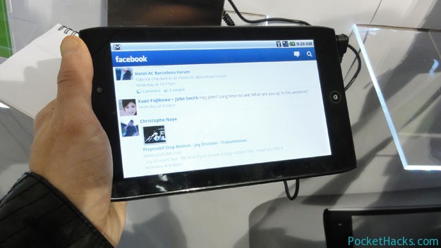 Read more about the article The first 7″ tablet running Android 3.0 is already on the market
