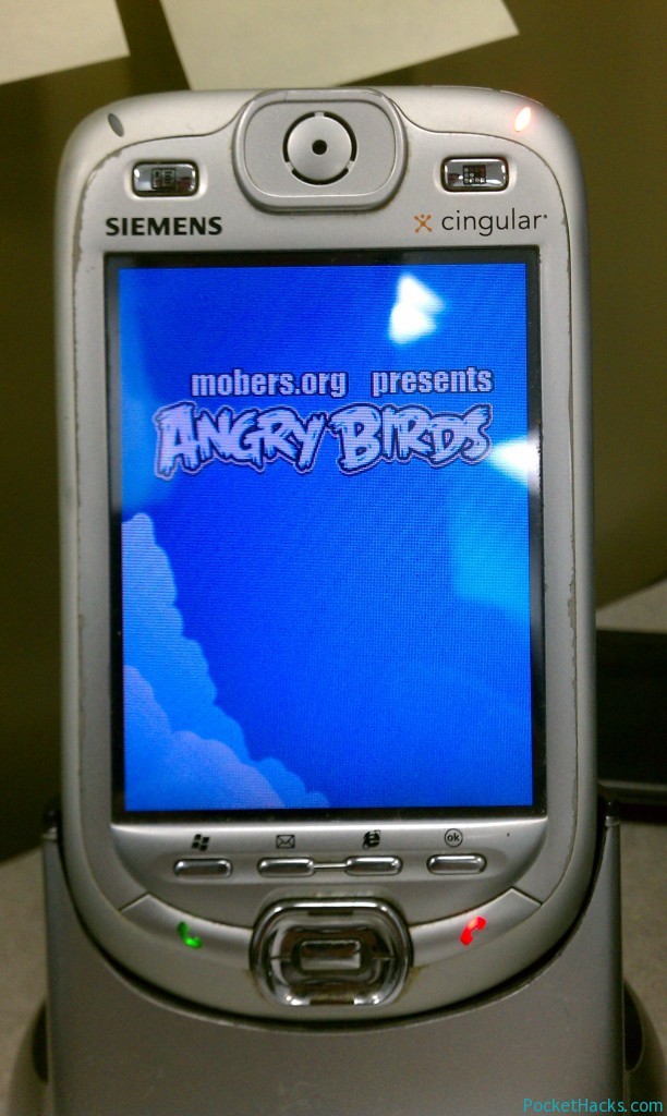 You are currently viewing Play Angry Birds on your old Windows Mobile device