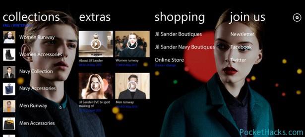 LG Jil Sander E906 UI LG Jil Sander E906 UI