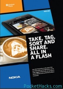 Read more about the article Nokia 800 – adverts pictures leaked