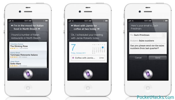 Read more about the article Siri – ported to the iPhone 4