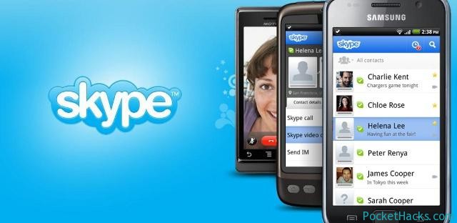 Read more about the article Skype 2.5 for Android