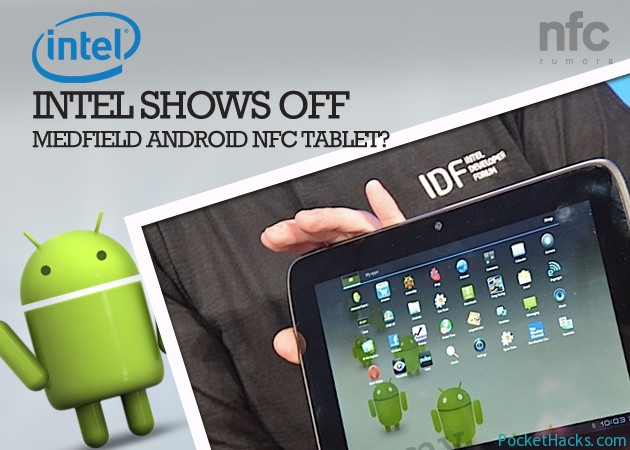 Intel Medfield Android Tablet Intel Medfield Android Tablet