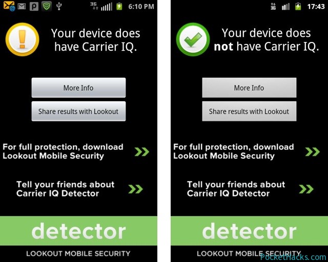 Carrier IQ Detector App
