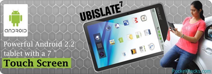Read more about the article A second Indian ultra-cheap tablet: the Ubislate 7