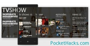 Read more about the article TVShow – a TV Show tracker for Windows Phone