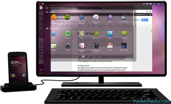 Read more about the article Ubuntu for Android aiming to turn your smartphone into a computer