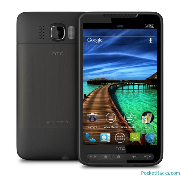 HTC HD2 Android 4.0.3 Ice Cream Sandwich