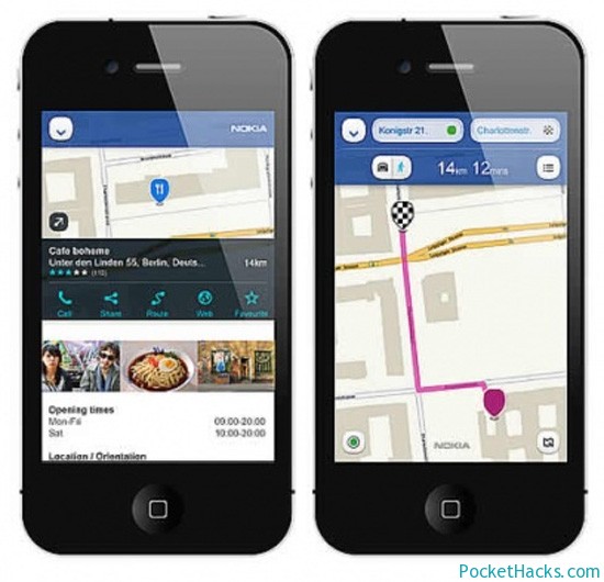 Nokia Maps for iPhone / iPad Nokia Maps for iPhone / iPad