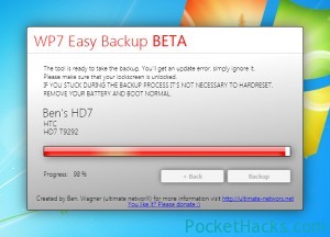 Read more about the article Windows Phone 7 Easy Backup Tool