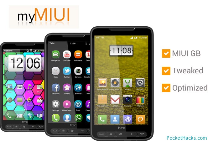 Read more about the article myMIUI v8 Android ROM for HTC HD2