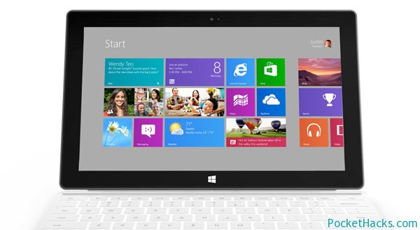Windows RT tablet