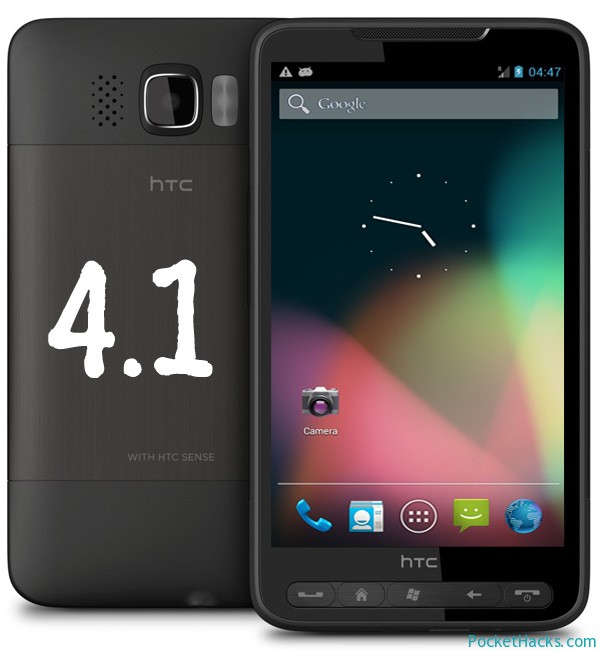 Android 4.1 Jelly Bean ROM for HTC HD2
