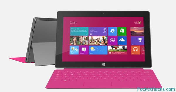Microsoft Surface Tablet With Windows 8 Pro