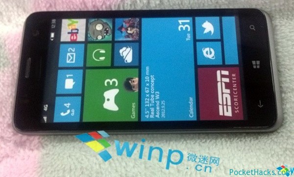 A New Leaked Windows Phone 8 Device From Huawei A New Leaked Windows Phone 8 Device From Huawei