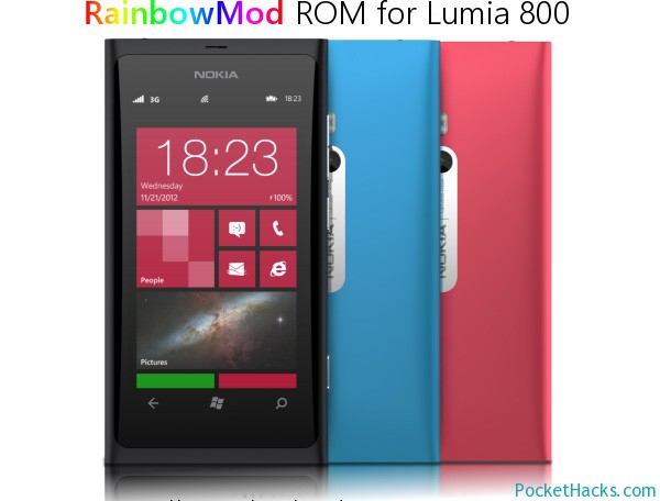 Read more about the article RainbowMod 2.1 for Nokia Lumia 800 – Fully Unlocked and Modded Windows Phone 7.8 ROM