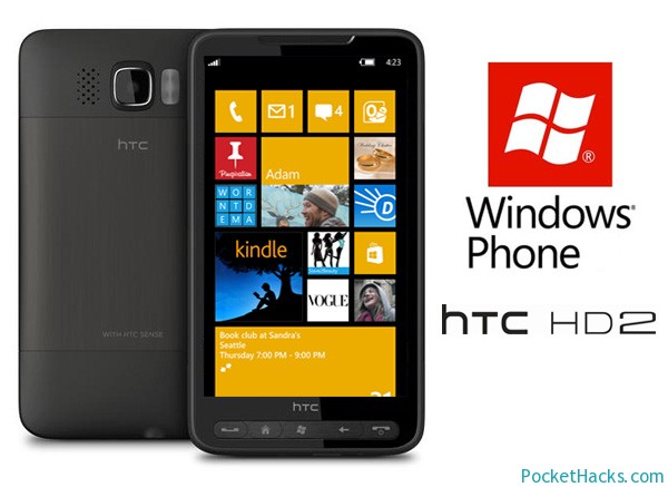 Clean Windows Phone 7.8 ROM for HTC HD2