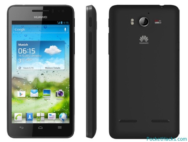 Huawei Ascend G615 - Quad-core Processor and HD Screen for 299 Euros!