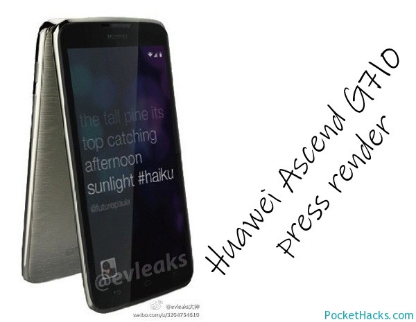 Read more about the article Huawei Ascend G710 – Leaked Press Render Photo