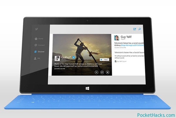 Twitter Application Now Available for Windows 8