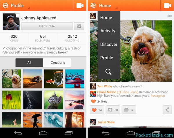 Cinemagram for Android
