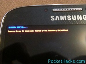 Read more about the article Samsung Galaxy S4 – Bootloader Successfully Unlocked