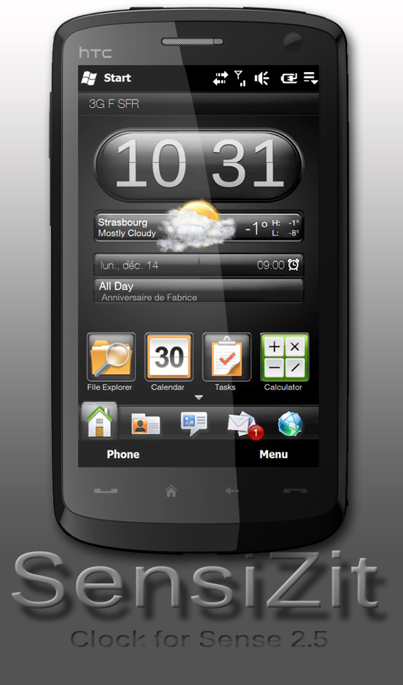 Read more about the article HTC HD2 SensiZit theme
