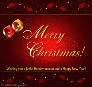 Read more about the article Merry Christmas and a Happy New Year
