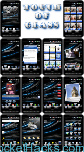 Read more about the article Touch of Glass theme for HTC HD2 with Sense 2.5