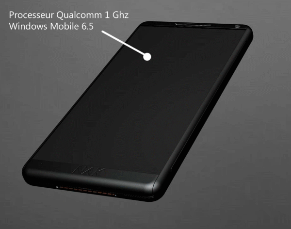 You are currently viewing Nak Pure Black – concept Windows Mobile device